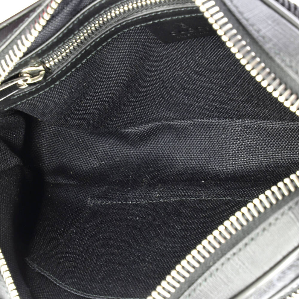 Gucci Soft Zip Belt Bag Gg Coated #245110G93B - Picture 5 of 8